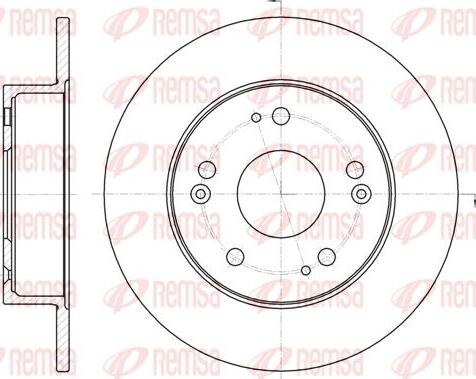 Kawe 61831 00 - Kočioni disk www.molydon.hr