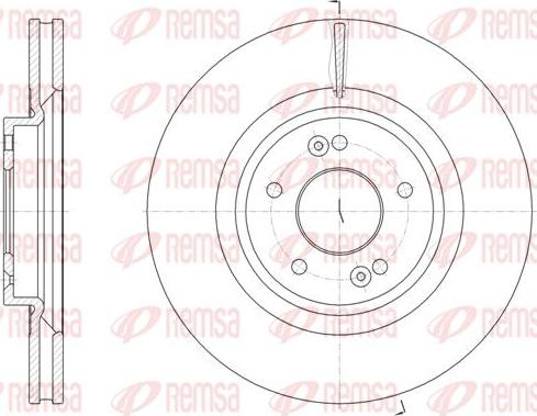 Kawe 61824 10 - Kočioni disk www.molydon.hr