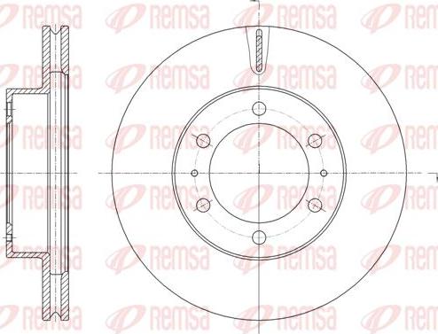 Kawe 61875 10 - Kočioni disk www.molydon.hr