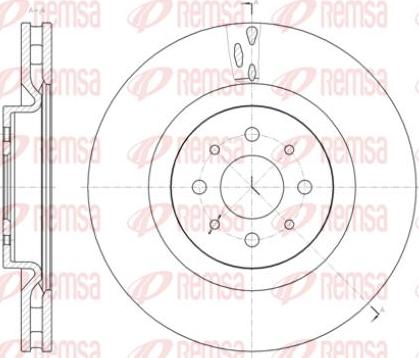 Kawe 61391 10 - Kočioni disk www.molydon.hr