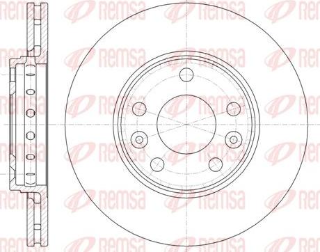 Kawe 61346 10 - Kočioni disk www.molydon.hr