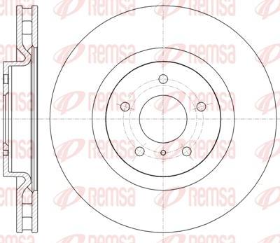 Kawe 61347 10 - Kočioni disk www.molydon.hr