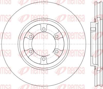 Kawe 61366 10 - Kočioni disk www.molydon.hr