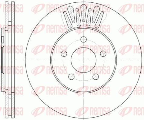 Kawe 61361 10 - Kočioni disk www.molydon.hr