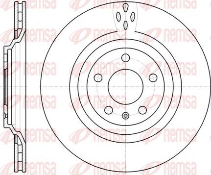 Kawe 61309 10 - Kočioni disk www.molydon.hr