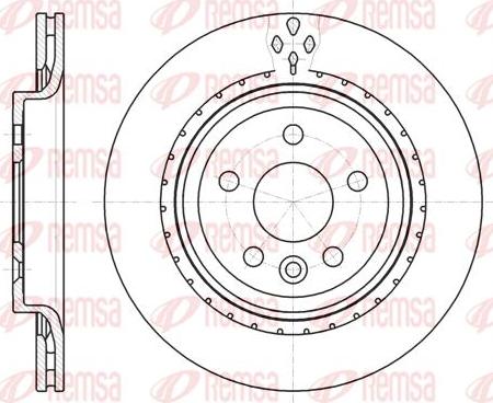 Kawe 61305 10 - Kočioni disk www.molydon.hr