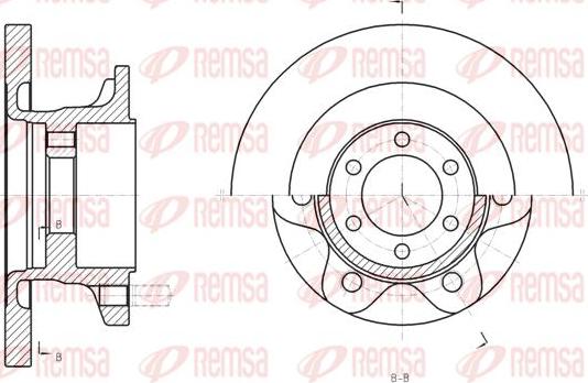 Kawe 61308 00 - Kočioni disk www.molydon.hr