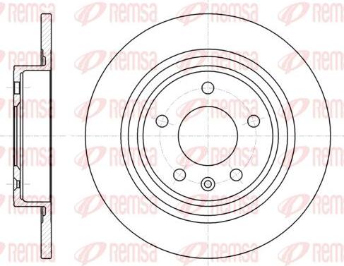 Kawe 61315 00 - Kočioni disk www.molydon.hr