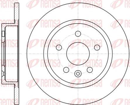 Kawe 61316 00 - Kočioni disk www.molydon.hr