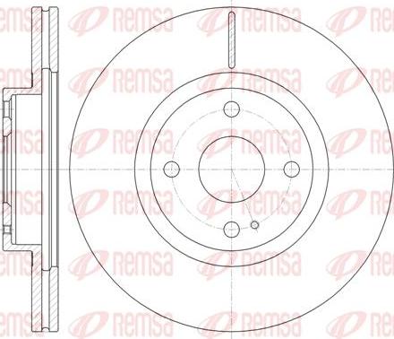 Kawe 61380 10 - Kočioni disk www.molydon.hr