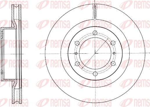 Kawe 61331 10 - Kočioni disk www.molydon.hr