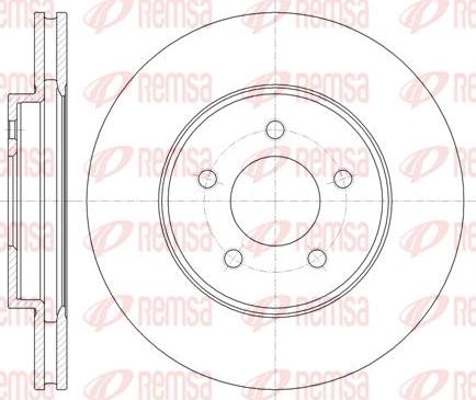 Kawe 61376 10 - Kočioni disk www.molydon.hr