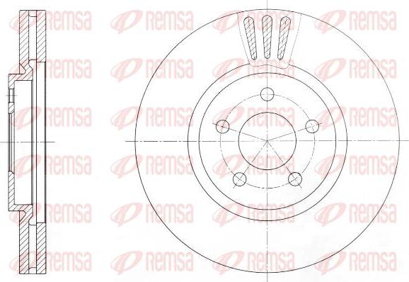 Kawe 61370 10 - Kočioni disk www.molydon.hr