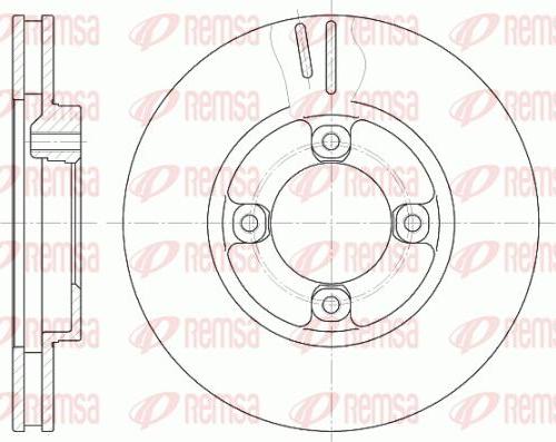 Kawe 61248 10 - Kočioni disk www.molydon.hr