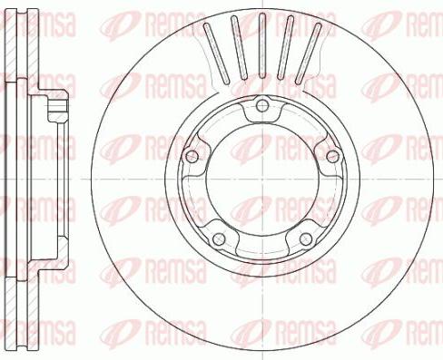 Kawe 61247 10 - Kočioni disk www.molydon.hr