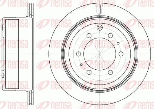 Kawe 61256 10 - Kočioni disk www.molydon.hr