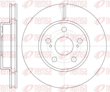 Kawe 61250 10 - Kočioni disk www.molydon.hr