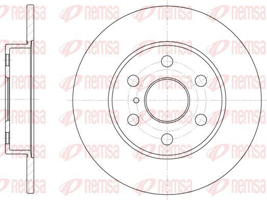 Kawe 61258 00 - Kočioni disk www.molydon.hr