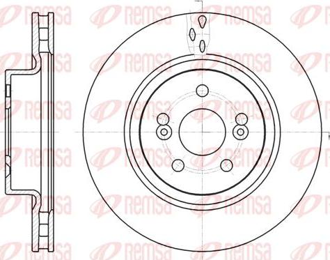 Kawe 61264 10 - Kočioni disk www.molydon.hr