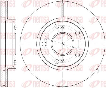 Kawe 61263 10 - Kočioni disk www.molydon.hr