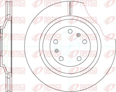 Kawe 61206 10 - Kočioni disk www.molydon.hr