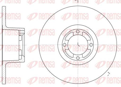 Kawe 61219 00 - Kočioni disk www.molydon.hr