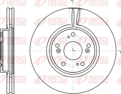 Kawe 61218 10 - Kočioni disk www.molydon.hr