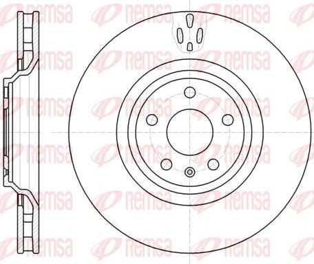 Kawe 61213 10 - Kočioni disk www.molydon.hr