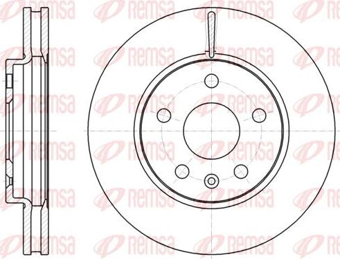 Kawe 61285 10 - Kočioni disk www.molydon.hr