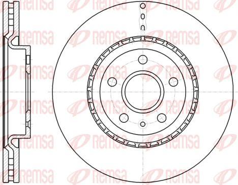 Kawe 61283 10 - Kočioni disk www.molydon.hr