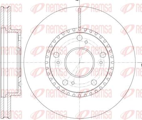 Kawe 61232 10 - Kočioni disk www.molydon.hr