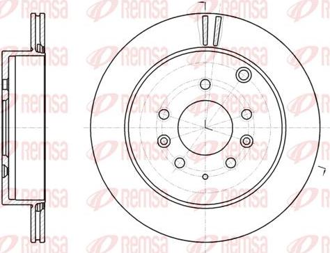 Kawe 61237 10 - Kočioni disk www.molydon.hr