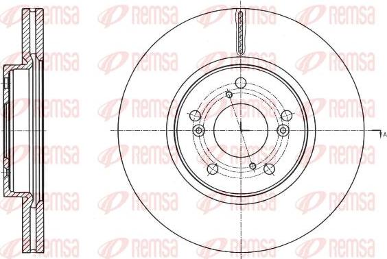 Remy RAD2370C - Kočioni disk www.molydon.hr