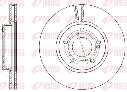 Kawe 61755 10 - Kočioni disk www.molydon.hr