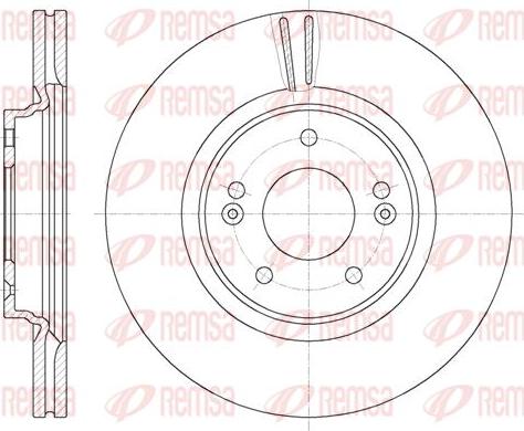 Kawe 61781 10 - Kočioni disk www.molydon.hr