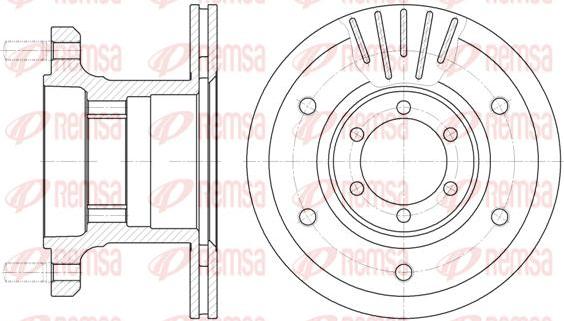 Kawe 6894 10 - Kočioni disk www.molydon.hr