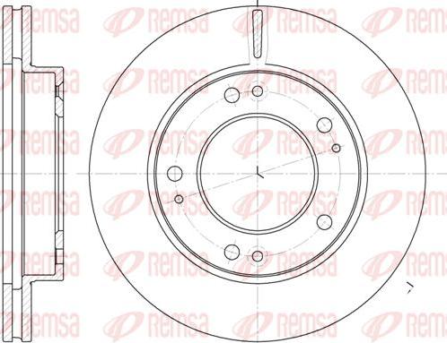 Kawe 6893 10 - Kočioni disk www.molydon.hr