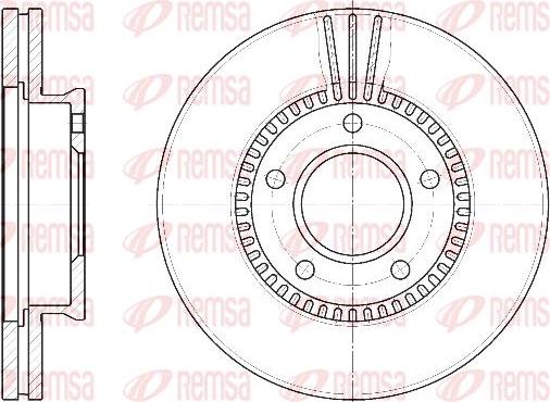 Kawe 6892 10 - Kočioni disk www.molydon.hr