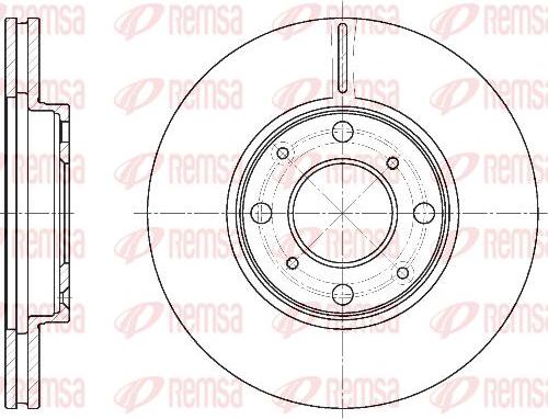 S&K BD1189 - Kočioni disk www.molydon.hr