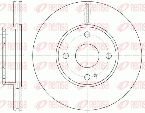 Kawe 6843 10 - Kočioni disk www.molydon.hr