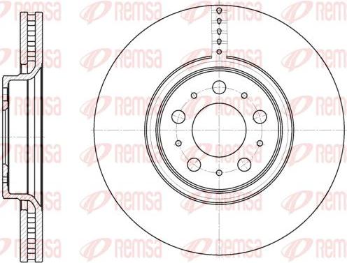 Kawe 6866 10 - Kočioni disk www.molydon.hr