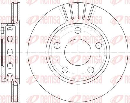 Kawe 6835 10 - Kočioni disk www.molydon.hr