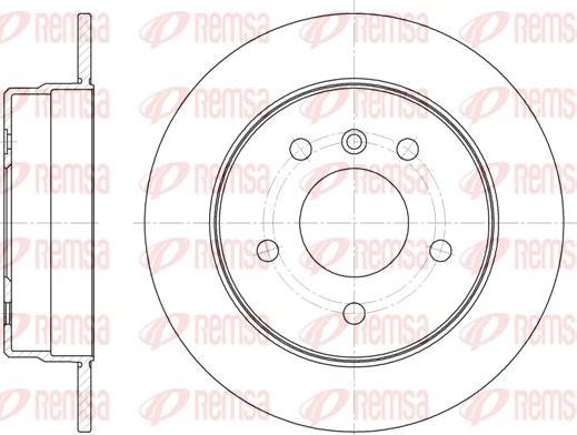 Kawe 6831 00 - Kočioni disk www.molydon.hr