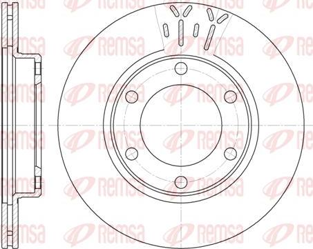 Kawe 6824 10 - Kočioni disk www.molydon.hr