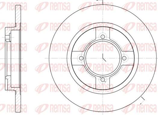 Kawe 6396 00 - Kočioni disk www.molydon.hr