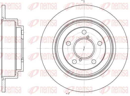 Kawe 6398 00 - Kočioni disk www.molydon.hr