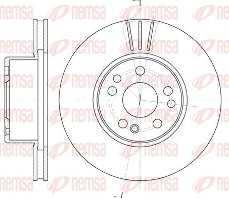 Kawe 6351 10 - Kočioni disk www.molydon.hr