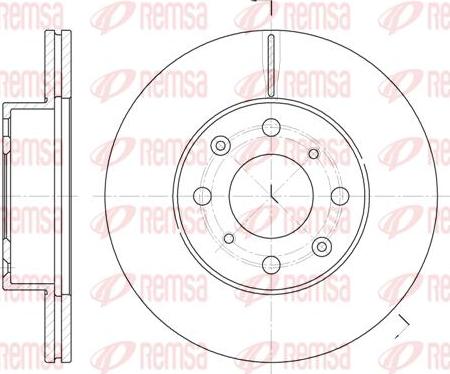 Kawe 6366 10 - Kočioni disk www.molydon.hr