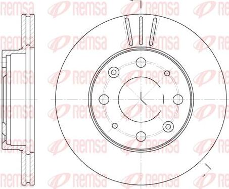 Kawe 6368 10 - Kočioni disk www.molydon.hr