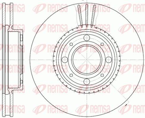 Kawe 6303 10 - Kočioni disk www.molydon.hr